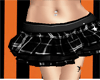 Fall Skirt-Black/whi
