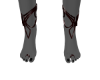 Black Garnet Siren Feet