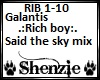 Galantis Rich boy mix