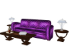 Candice Purple Sofa