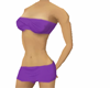 twisted tube bikini Purp