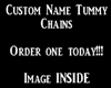 [bamz]Blade tummy chain