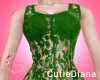 D Elegant lace green