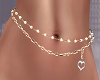 Pearls Belly Chain Gold
