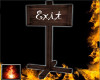 HF Exit Sign