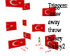 ~B~ Turkey Flag Poofer