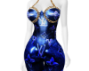 Blu LeatherBodyyJumpsuit