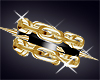 Chain Spike Wrist Gold L