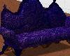 purple victorian sofa