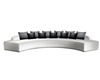 lSann Curved Couch