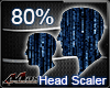 Max- Head Scaler 80%