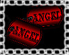 -A- Dog Tags Angel Red F