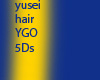 Yusei hair Wet lose