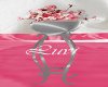 LUVI PINK FLOWER STAND