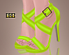E. Custom Lime Heels