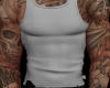 white tatted tanktop