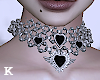 valentines choker
