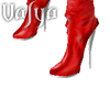 V| Red Suede TH Boots