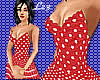 L23 Polka Red Dress