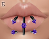 Black Purple Lip