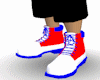 !S! Red White Blue Boots