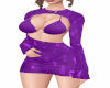 Purple Heart dress