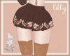 fulu skirt brown