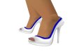 White Shoe Blue trim