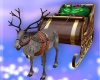 Reindeer with Sleigh