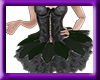 Black rose fairy dress