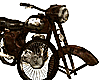 Abadoned old Motorbike