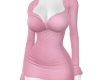 RLL pink cute mini dress
