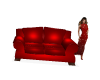 Christmas Couch w/poses