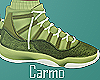 Green 11's Sneakers F