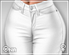 !White Leather Pants RLS