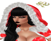 Red Xmas PVC Hood