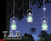 Tâ« Hanging Lamp Green