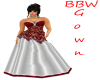 BBW Holiday Xmas Gown 1