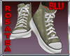 green gym shoes - 1