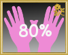 80% Scaler Hands