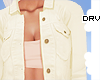 ! Beige Denim Jacket