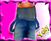 Y84.Couple Baggy jeans F