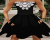 black lace party dress