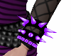 Spiked Bracelet Purple L