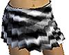 ZebraPlaid Mini Skirt