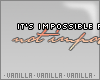 V' Not Impossible