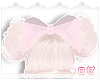 ♔ Bow Pink
