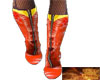 Supergirl Latex Boots