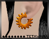 [T] Gear Earrings