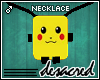 |D| Pikachu Necklace